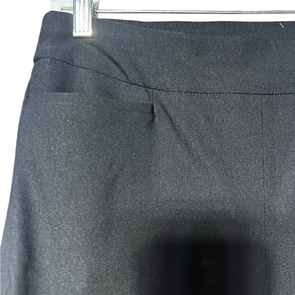Chico’s Black Slimming Pull-On Career Trouser Stretch Size Chicos 00R or US 2 - Picture 6 of 12